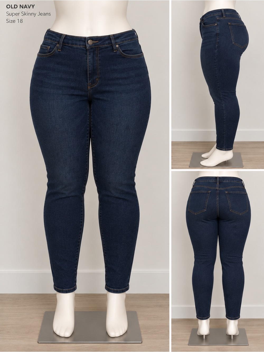 Old Navy Super Skinny Jeans in Deep Indigo